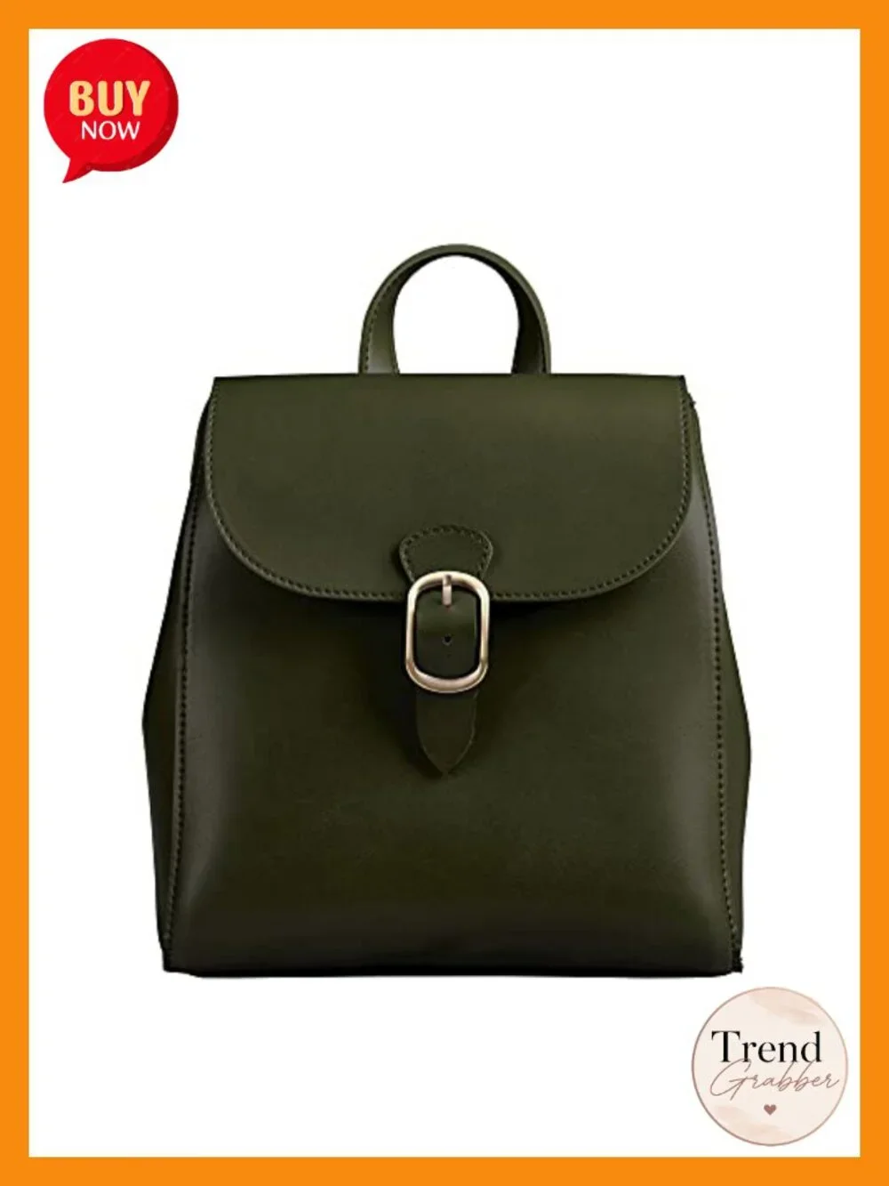Vegan Leather Convertible 3 Way Backpack Crossbody Purse Handbag